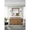 James Martin Vanities Bristol 60in Single Vanity, Saddle Brown w/ 3 CM Carrara Marble Top 157-V60S-SBR-3CAR - alternate 2